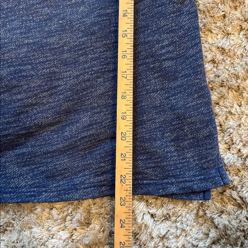 J Crew French Terry Blue Sweatshirt EUC Sz XXS Loungewear Athleisure
